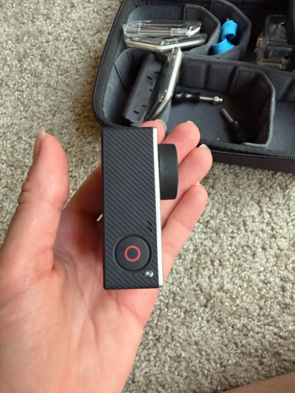 GoPro HERO4 Silver with Case and accessories